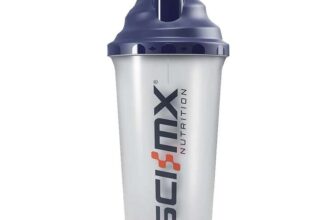 SCI-MX Protein Shaker Bottle for Protein Shakes – 100% Leak Proof Smooth / Easy Blending 500ml