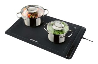 SILVERCREST Roll-Up Electric Silicone Warming Mat with Touch Controls – Lidl Plus Price