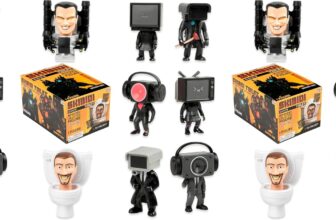 SKIBIDI TOILET Mystery Figure Collector Series, Collectible Figures, Officially Licensed Merch, STYLES MAY VARY (Pack of 2)