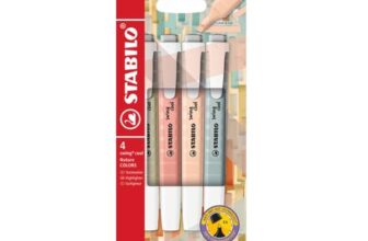 STABILO Swing Cool NatureCOLORS Highlighters Pack of 4