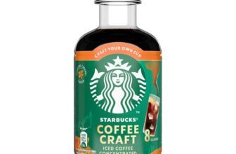 STARBUCKS Signature Caramel Flavour Iced Coffee Concentrated 260ml – w/Voucher