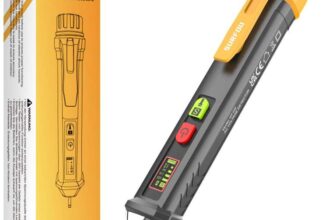 SURFOU Voltage Tester Pen, Dual-Range AC 12v/48v1000v Non Contact Detector with NCV, LED Light