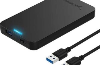 Sabrent Ultra Slim USB 3.0 to 2.5-Inch SATA Aluminium Enclosure EC UK30 : Opened never used