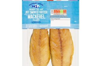 Sainsburys British Smoked Mackerel Fillets 140g (Nectar)