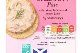 Sainsburys Salmon Pate 100g (Nectar)