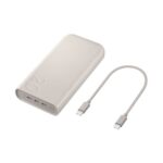 Samsung Galaxy 20,000 mAh Battery Pack, 45W, Beige