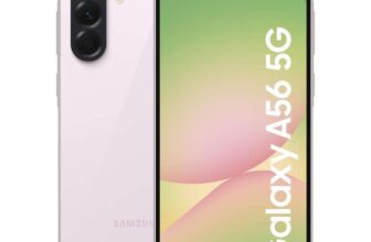 Samsung Galaxy A56 5G Smartphone, 8GB RAM, 256GB Memory Storage, 50MP Camera, Awesome Pink – with Prime