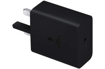 Samsung Galaxy Official 45W Super Fast Charger 2.0 (with USB-C to C Data Cable), Black