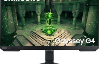 Samsung Odyssey G4 LS27BG400EUXXU 27 Inch 240 Hz 1 ms IPS Full HD Gaming Monitor (Prime Exclusive)