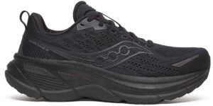 Saucony Hurricane 25 Running Trainers In Triple Black W/Code