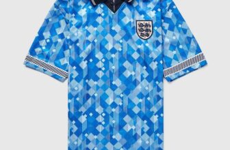 Score Draw Officially Licensed England 1990 World Cup Third Shirt