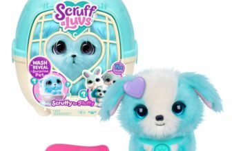 ScruffaLuvs Pet Scruffs Blue – Mystery Plush Toy, 7.5 Tall