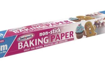 Sealapack Ready to USE Baking Paper, 37cm x 8 METRE ROLL, Brown, SAP015