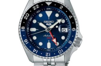Seiko 5 Sports Blueberry GMT SKX Watch – SSK003K1