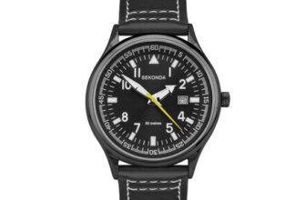 Sekonda Fly Mens 42mm Pilot Watch Alloy Case Analogue Display Date Window