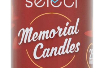 Select Memorial Candle – Instore Abbey Lane, Leicester