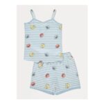 Sesame Street Striped Cami Short Pyjamas