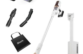 Shark Clean & Empty Cordless Vacuum Cleaner with Auto-Empty System, 40 Mins, Charging Dock, LED Headlights – Prime price