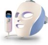 Shark CryoGlow LED Face Mask with Under-Eye Cooling, Anti-Ageing & Blemish Repair, Red & Blue LED, Infrared Light Therapy, USB-C, Remote Control, Storage Bag, Adjustable Straps