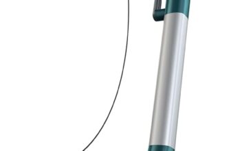 Shark PowerDetect Corded Stick Vacuum Cleaner, DuoClean Detect, Reverse Clean, Anti Hair Wrap Plus, Anti-Allergen, Lightweight, Pet, Crevice & Upholstery Tools, 10m Cord, 0.3L, Dark Teal HZ4000UKT