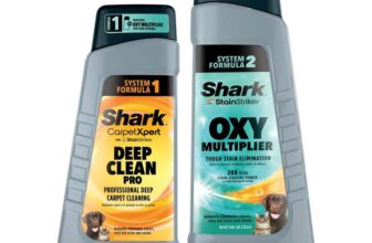 Shark StainStriker Cleaning Solution Bundle, 946ml StainStriker Oxy Multiplier Refill and 473ml CarpetXpert Deep Clean Pro Refill