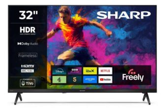 Sharp 32HE2245K 32 Inch HD TiVo Smart TV Frameless – Sold & Delivered by Nemesis Ltd