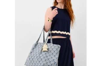 Shell Print Weekend Bag