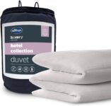 Silentnight Hotel Collection 10.5 Tog King Duvet – Luxury Hotel Quality All Season Duvet Quilt Ideal for Spring, Summer, Winter & Autumn – Hypoallergenic Machine Washable- 225x220cm – King Size Bed
