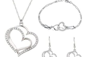 Silver Jewellery Set for Women and Girls