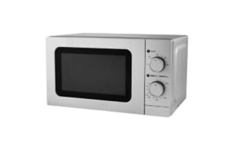 Silver Manual Microwave