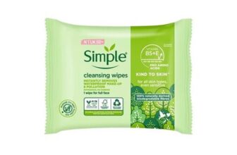 Simple Cleansing Wipes 33s