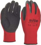 Site Superlight LaTeX Gripper Gloves – Red/Black – M/L/XL Free C&C Only – Very Limited Locations