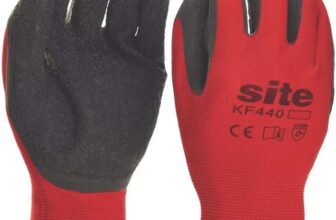 Site Superlight LaTeX Gripper Gloves – Red/Black – M/L/XL Free C&C Only – Very Limited Locations