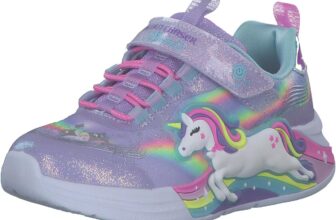 Skechers Girls Unicorn Chaser Sneaker