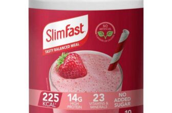 SlimFast Powder 365g 10 meal replacement tin (Strawberry, Vanilla, Chocolate) – Nectar Price