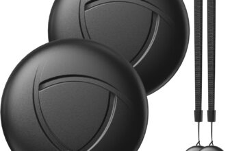 Smart Tracker Tag Item Finders – 2 Pack Smart Tag Bluetooth Key Finder Compatible with Apple Find My (IOS Only), GPS Trackers Devices for Wallets, Bike,Suitcases, Luggages, Bags, Tracking Device