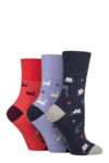 SockShop Gentle Grip Ladies Fun Feet Non-Binding Honeycomb – Sold by Stockco / FBA