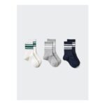 Socks (Line, 3 Pairs)