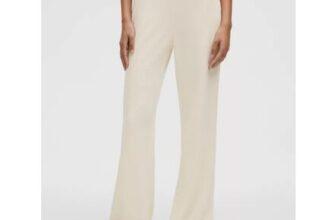 Softstreme High-Rise Wide-Leg Pique Pant Regular