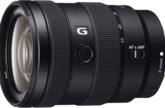 Sony 16-55mm f/2.8 G Series E-Mount Standard Zoom Lens for APS-C Mirrorless Cameras – with Prime