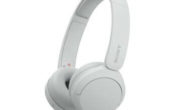 Sony WH-CH520 Wireless Bluetooth On-Ear Headphones, Lightweight Design, Up to 50hr Battery Life, Quick Charge, EQ – Prime Members