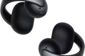 Soundcore AeroClip by Anker Open-Ear Clip-On Earbuds, Black