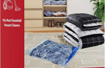 Space Saver Vacuum Storage Bags (7 Jumbo Pack) for Comforters, Blankets & Clothes Sold by meiqihome / FBA
