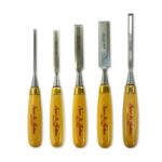 Spear & Jackson SJ5PCSET 5-Piece Professional Wood Chisel Set – Handcrafted in Sheffield, England