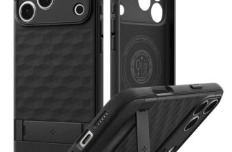 Spigen Parallax S MagFit Case with Stand for iPhone 17 Pro Max, MagSafe Compatible Spigen EU / FBA (Prime Day Deal)