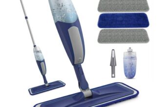 Spray Mops for Cleaning Floors – BPAWA Microfibre Floor Mop with Sprayer
