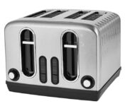 Stainless Steel 4 Slice Toaster – Free C&C