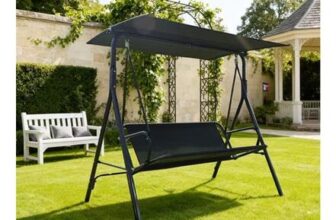 Steel Frame Water Resistant Patio Swing Chair