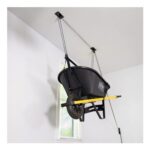 StoreYourBoard Wheelbarrow Ceiling Storage Pulley System, 150 Lbs