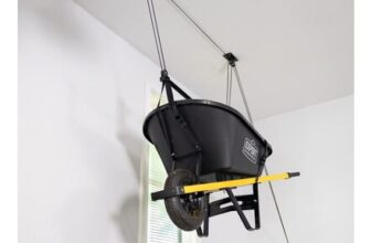StoreYourBoard Wheelbarrow Ceiling Storage Pulley System, 150 Lbs